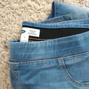 Old navy rockstar pull on jegging